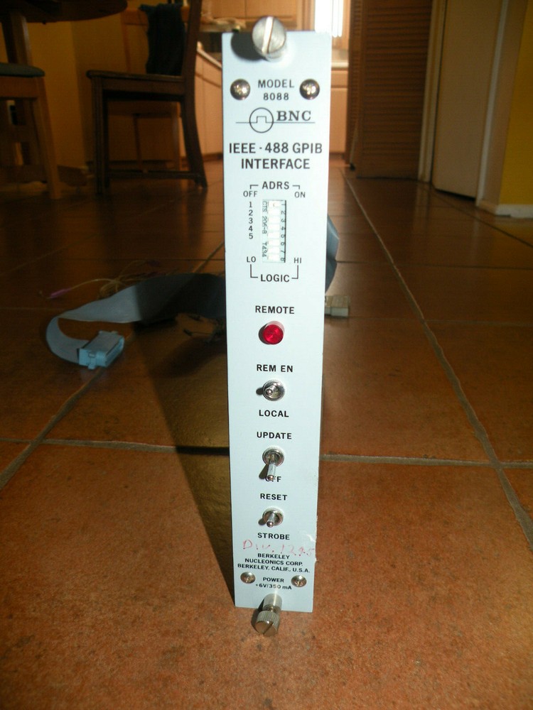 BNC / Berkeley Nucleonics IEEE-488 GPIB Interface Plug In Module 8088