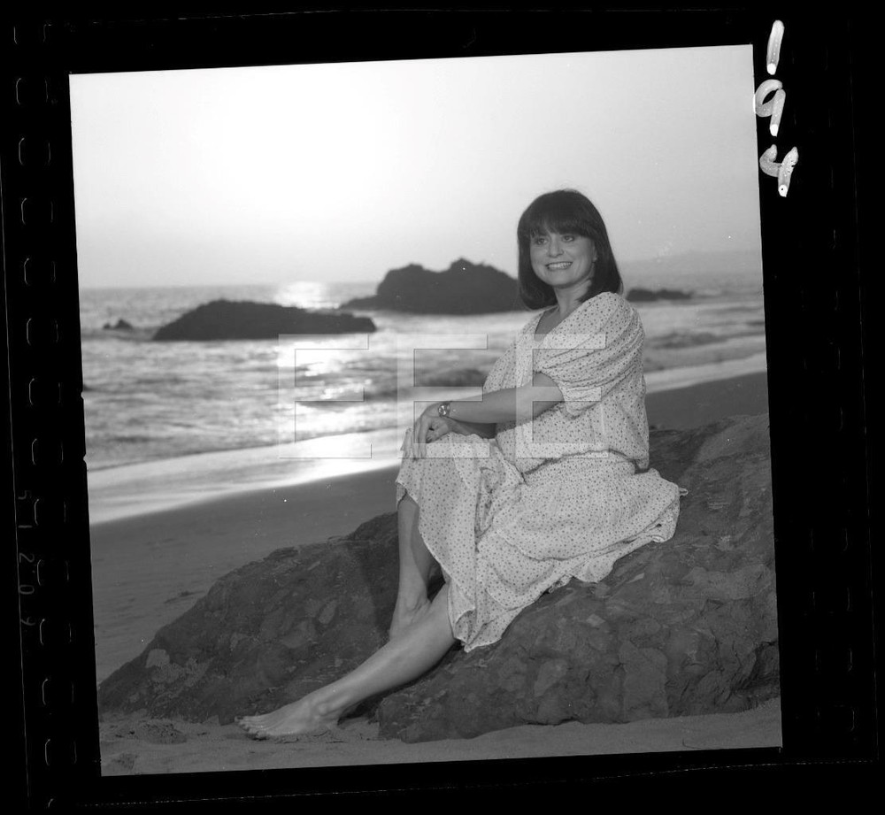 1979 Iris Rainer Beaches Author Playwright Harry Langdon Negative w/rights 433B