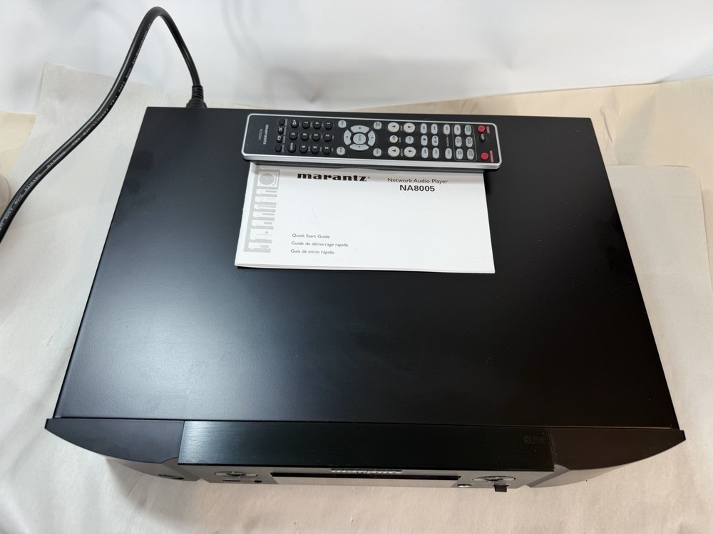 Marantz NA8005 Network Player, Remote & Manual Bundle - Works Fine - Very Good