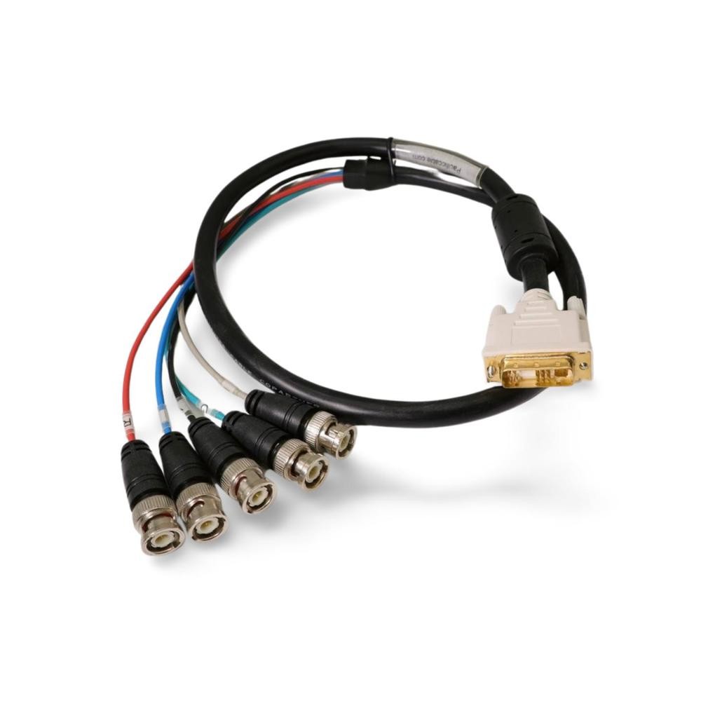 DVI-A to 5-BNC Cable Ferrite 3FT Black