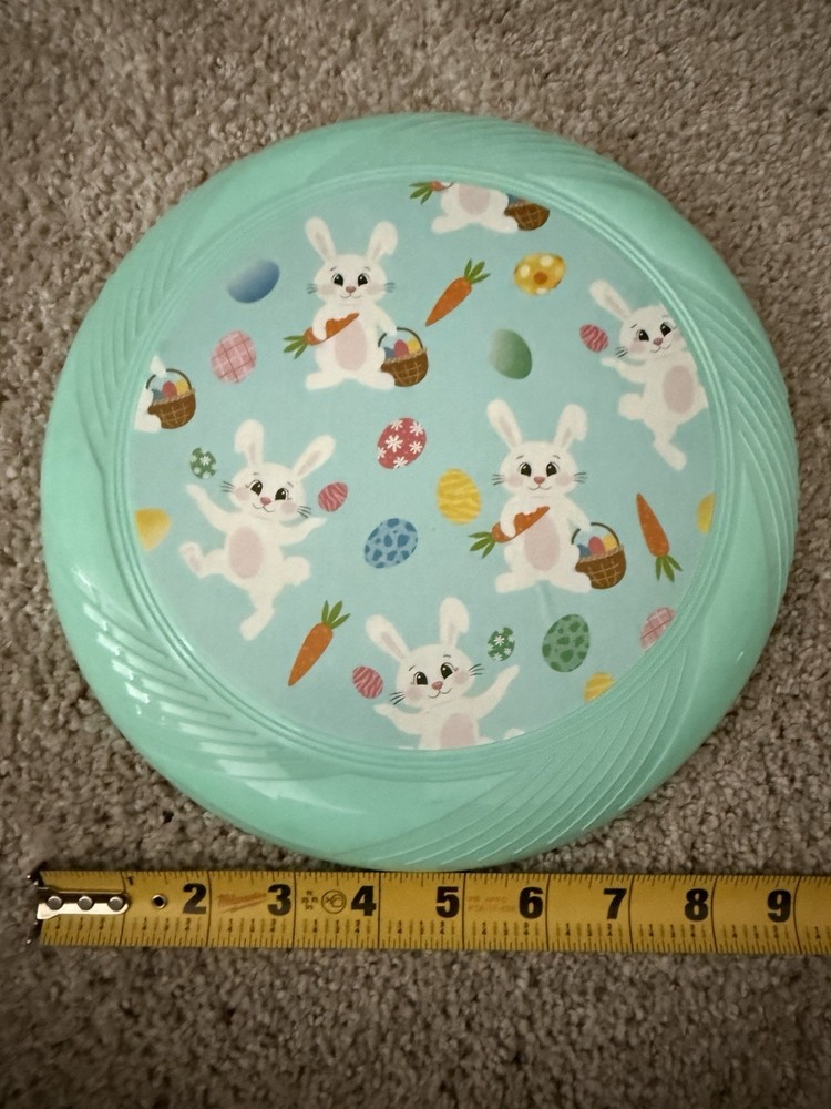 Easter Frisbee Easter Bunny Egg Carrot