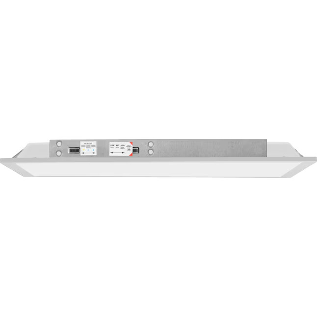 Lithonia Lighting 2ft x 2ft Adjustable Lumens Switchable White LED Panel Light