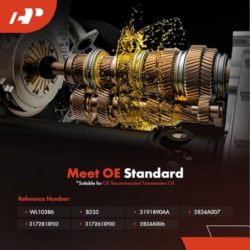 Automatic Transmission Fluid Filter with Pan Gasket & Cooler O-Ring,