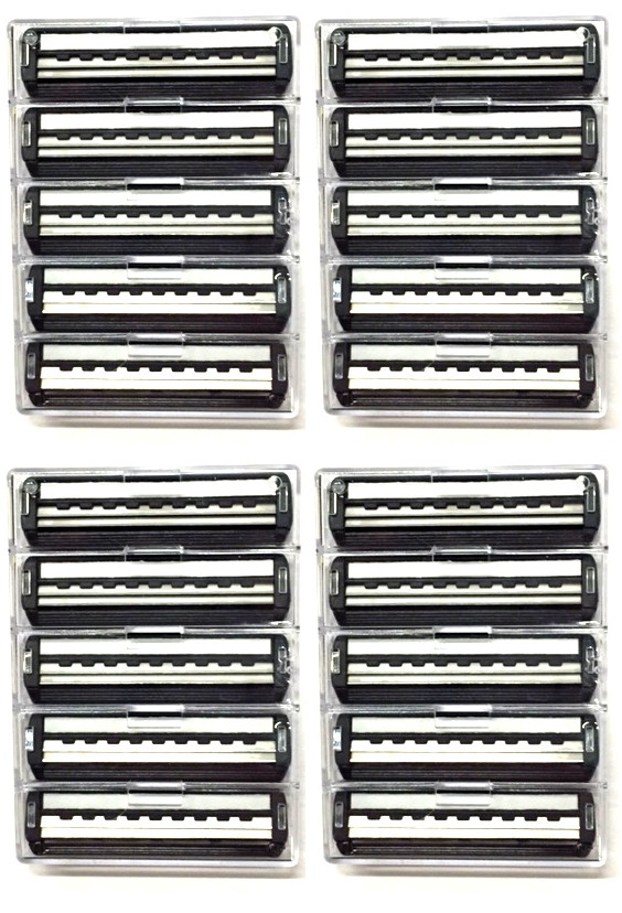 Atra Plus Generic Blades BULK Packaging - 20 Cartridges