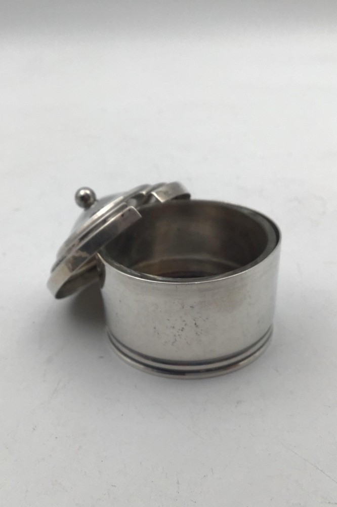 Silver Salt cellar with lid