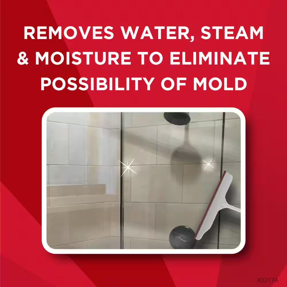 9 In. Shower and Bath Squeegee