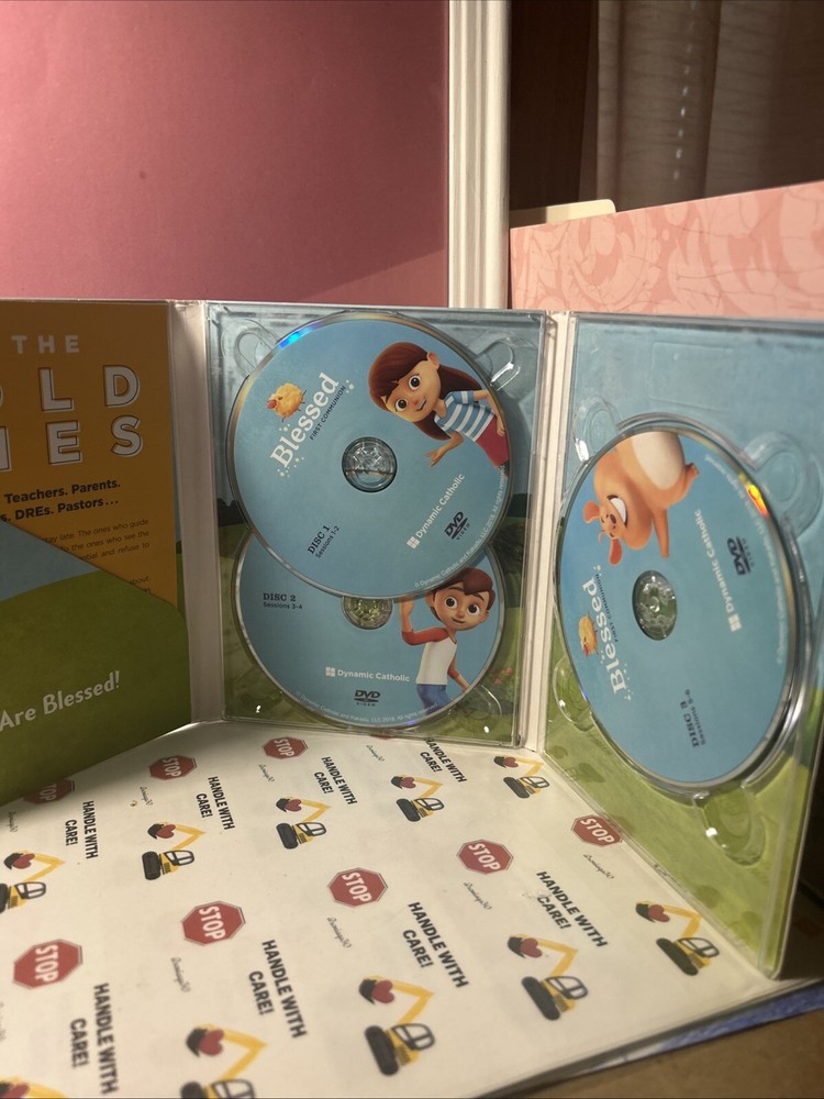 First Holy Communion Blessed Sacrament Dvd Gift Set Dynamic Catholic