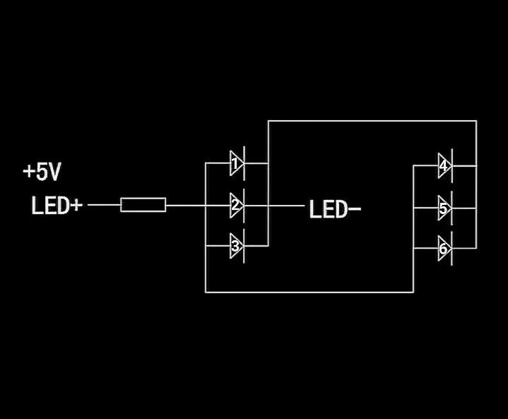 Alesis Andromeda A6 Custom (Negative) LED Display !