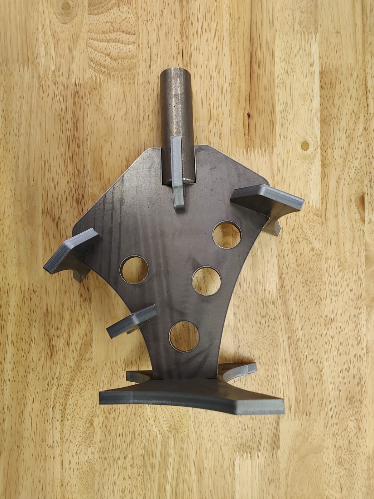 Pipe Welding Jig Roll Out Wheel 2" To 8" Long Sweep 90 Degrees Elbows Laser Cut