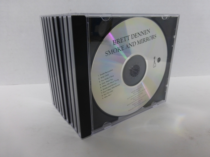 10 JEWEL CASES  1CD - DVD CASE, BLACK INSERT ORIGINAL USA