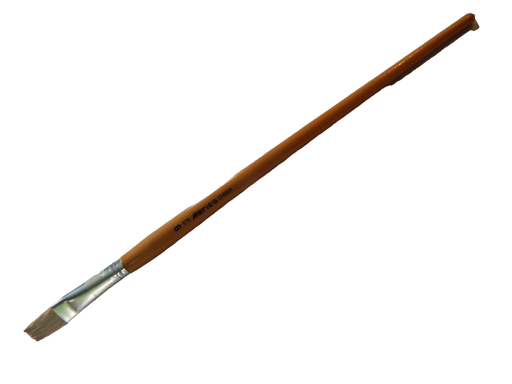 Hog Hair bristle brush #9 Flat Brush