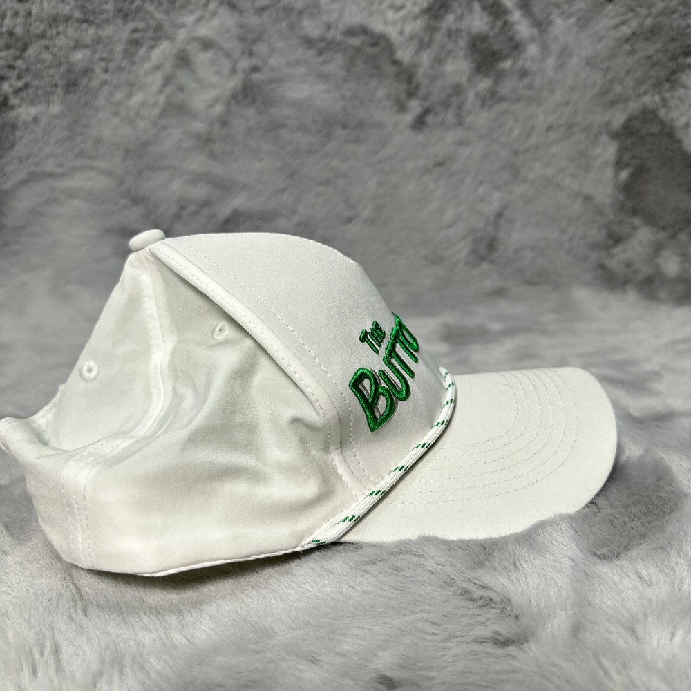Duece Hat White The Button Hook Snapback Casual Adjustable Golf Golfer