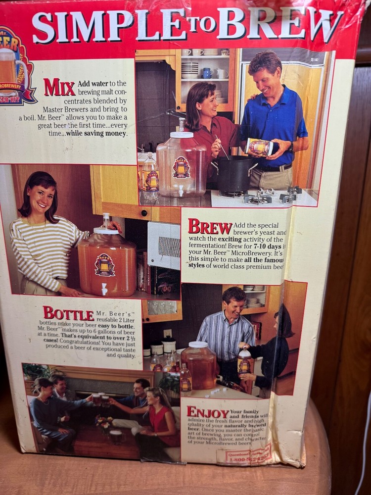 Mr. Beer Microbrewery Home brew Kit w/ box