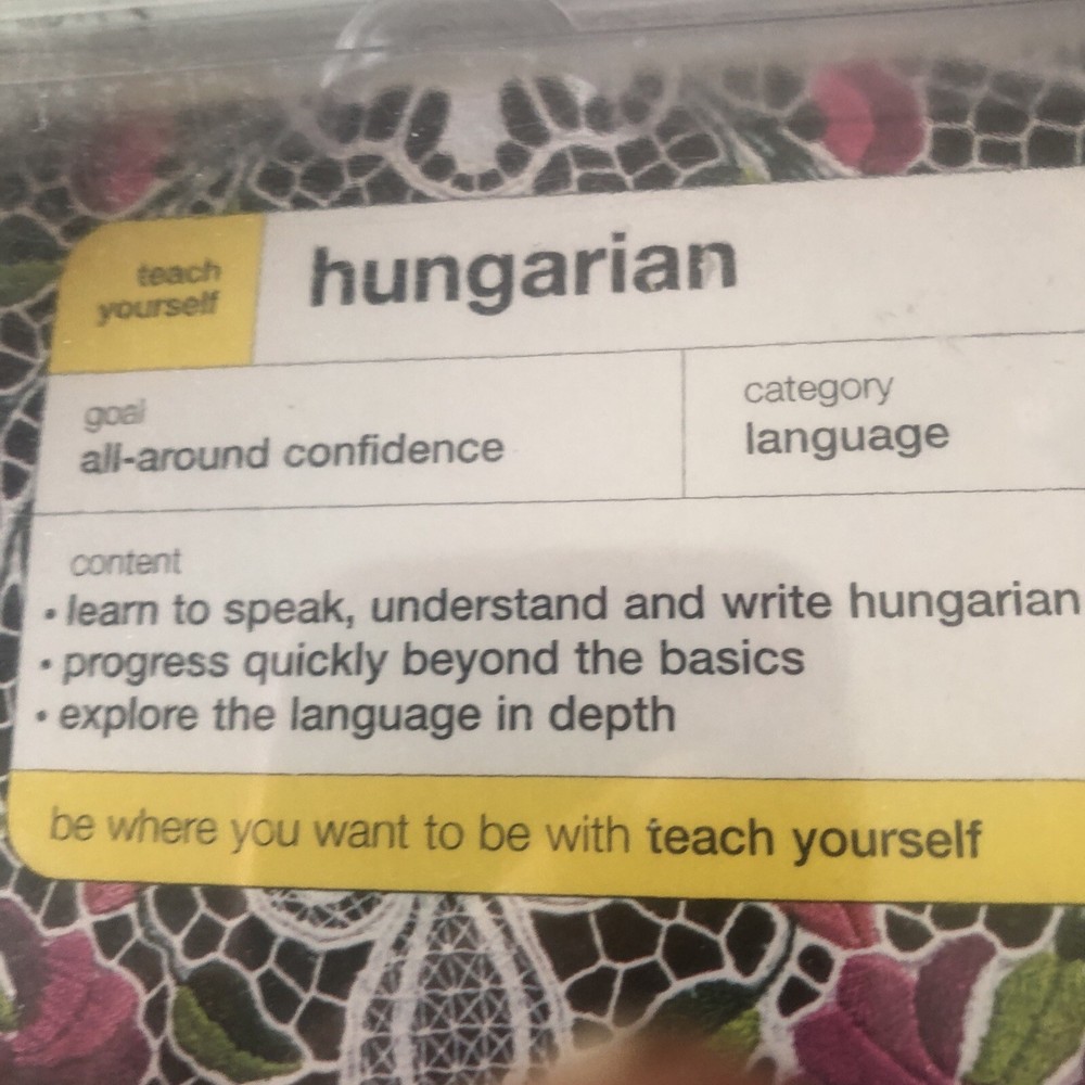 Audio CD Teach Yourself Hungarian