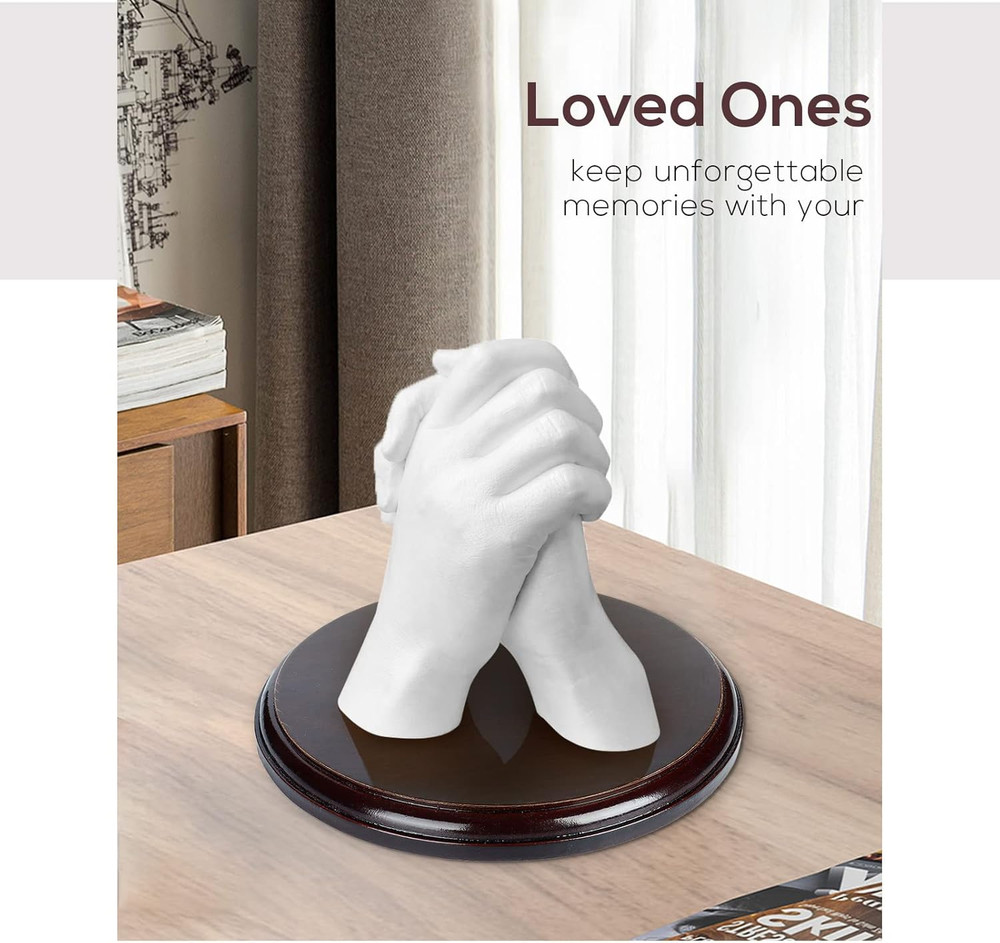 Wood round Base-Hand Casting Structure Base, DIY Crafts, Keepsake Display, Art E