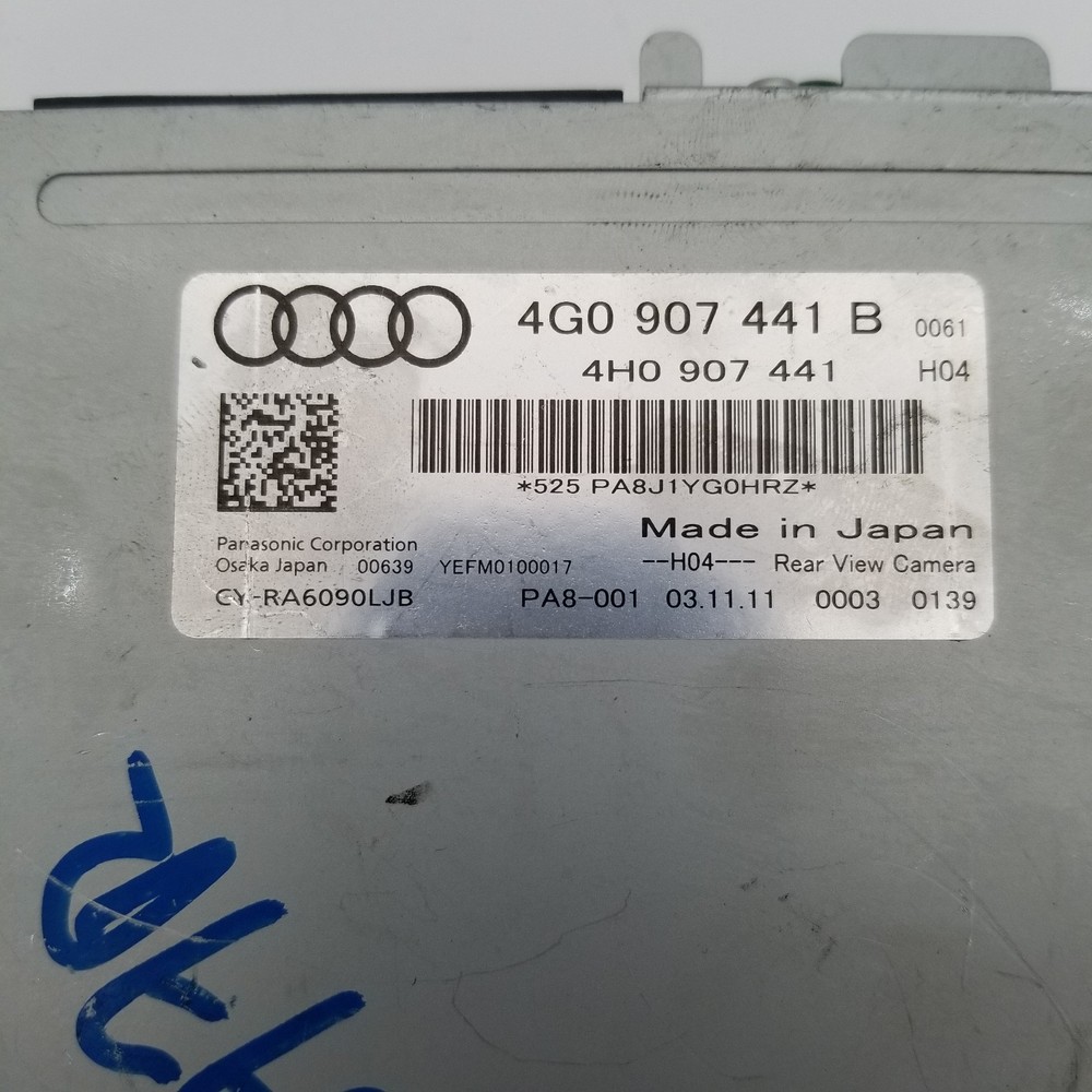 2012 - 2017 AUDI A6 A7 S6 S7 REARVIEW BACKUP CAMERA CONTROL MODULE 4G0907441B