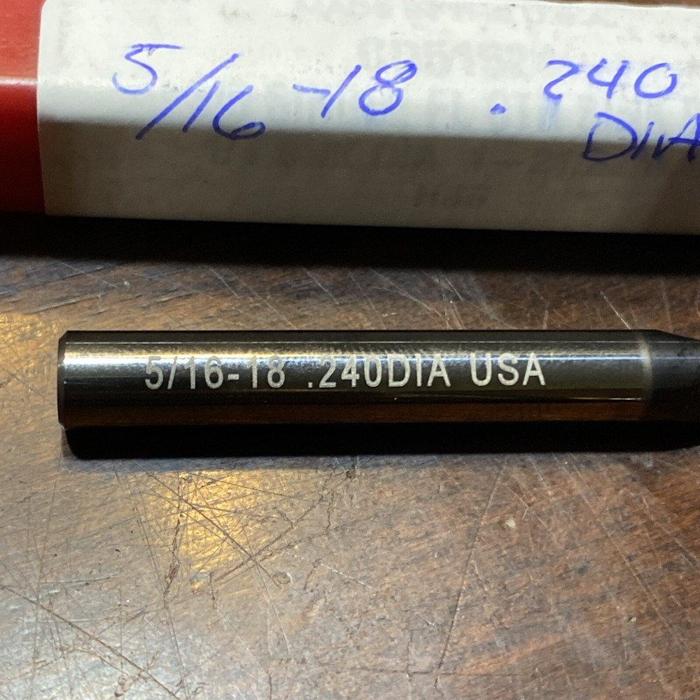 ATNH Solid Carbide Thread Mill 5/16-18 .240Dia USA (D7)