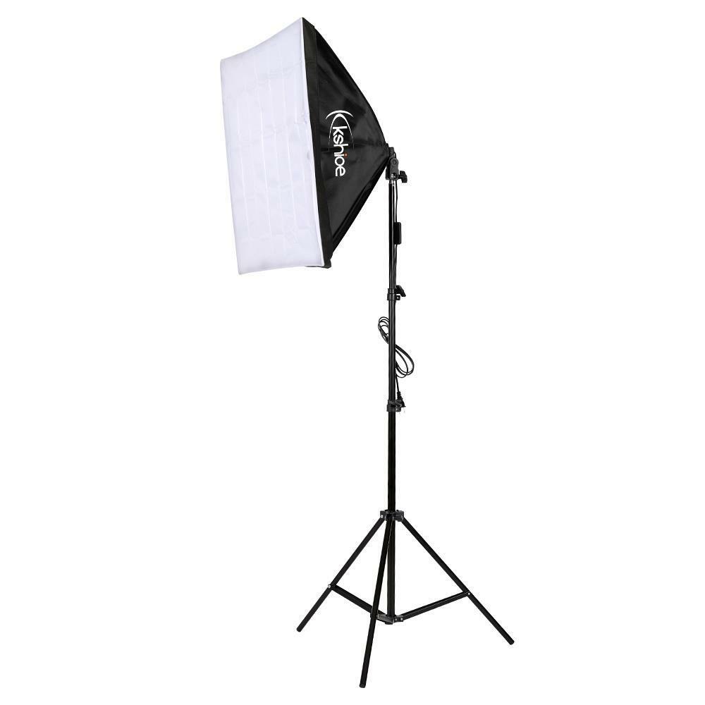 3 Softbox Light Stand Photo Studio Photography Continuous Lighting Kit