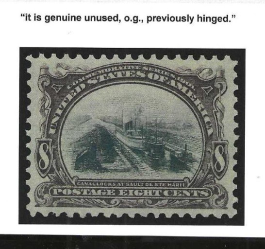 stkbox USA scott# 298 Superb Gem cannot find hinge mark! PSE cert
