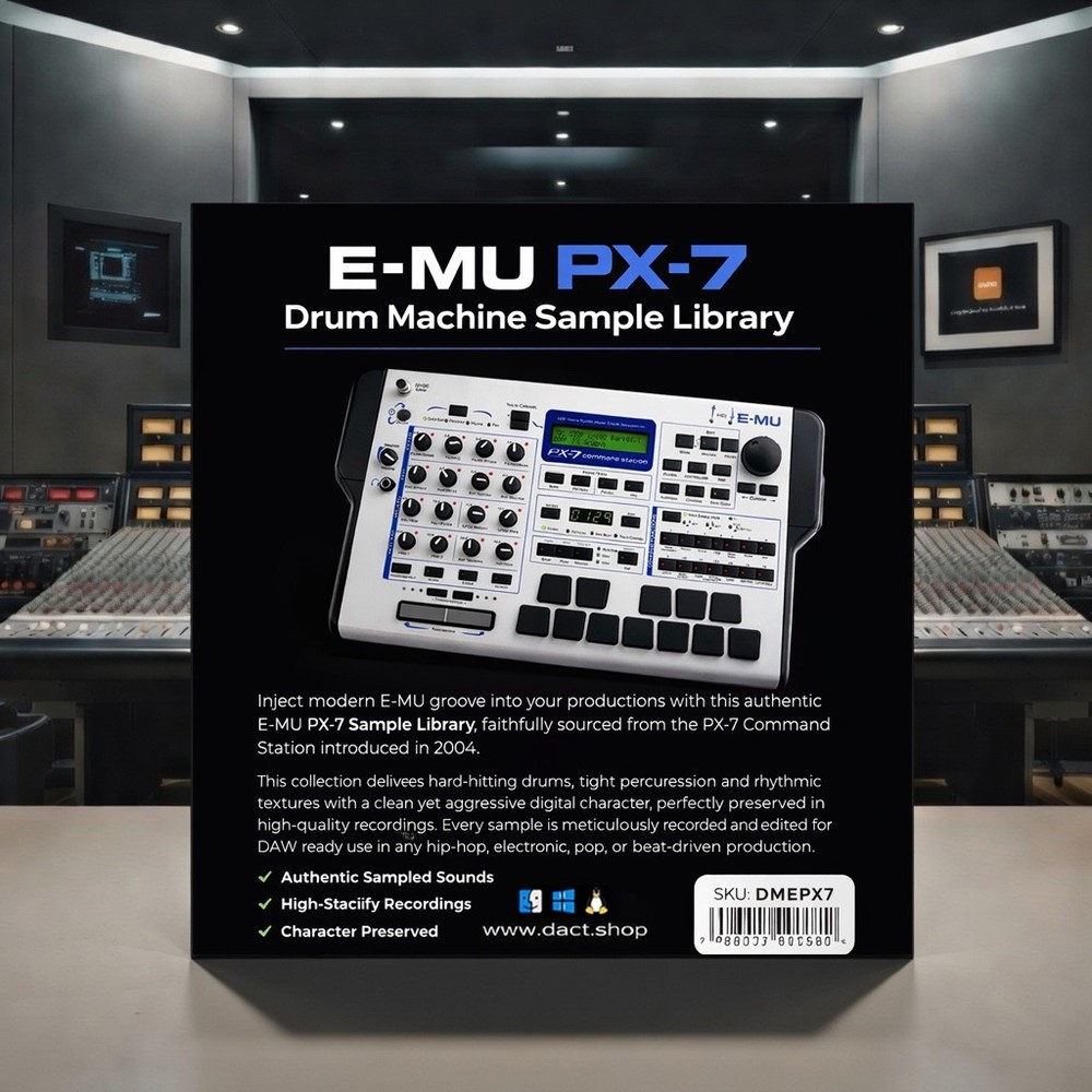 E-MU PX-7 Drum Machine Sample Library