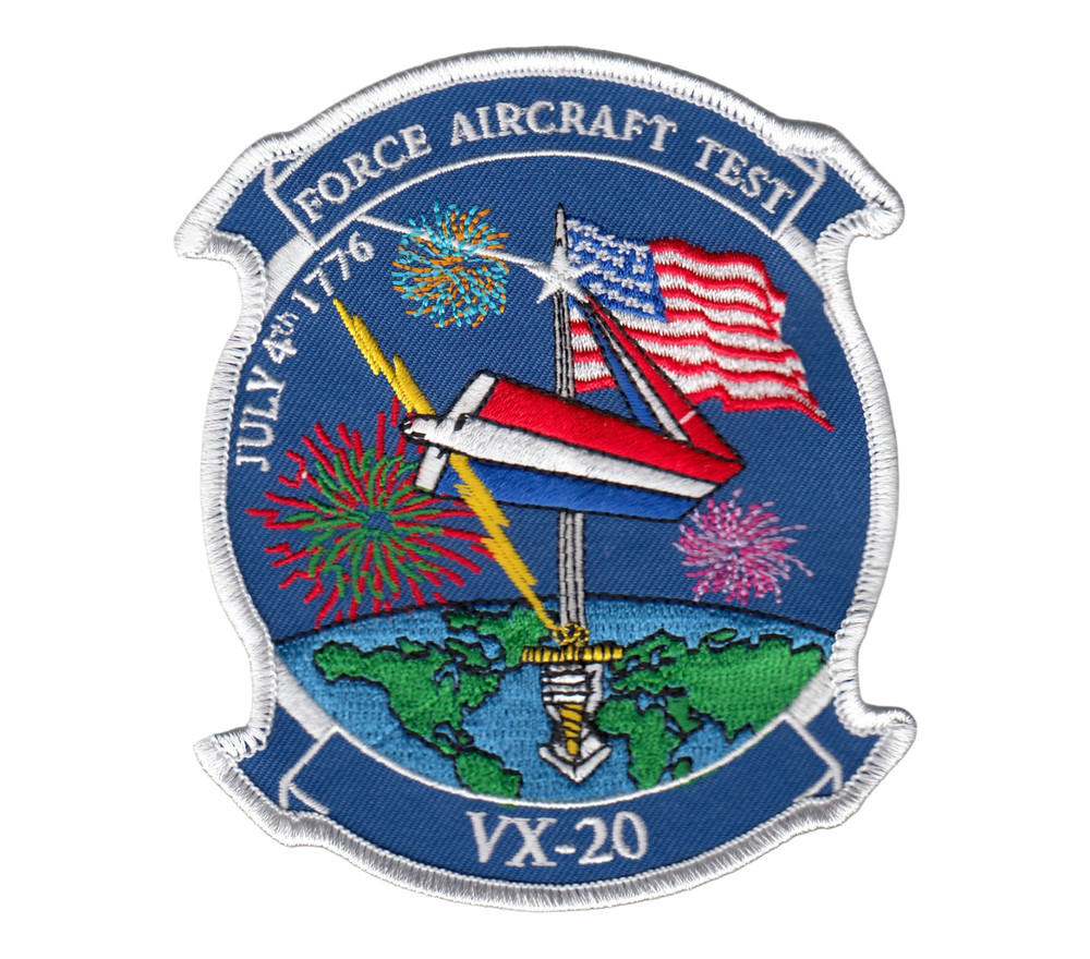 VX-20 FORCE AIRCRAFT TEST JULY 4TH 1776 PATCH