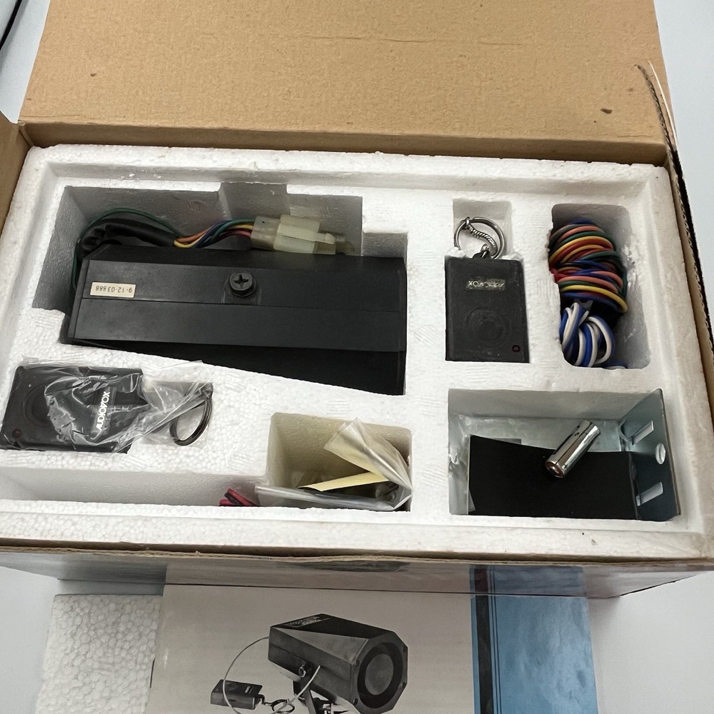 Audiovox Auto Security Model # AA-91452XA Remote Control Current Sensing Alarm