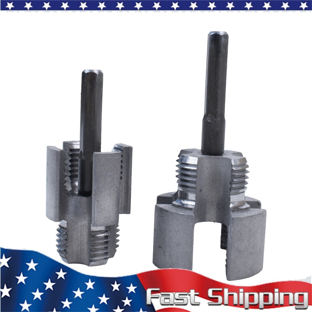 PVC Pipe Threader Kit With Internal & External Threading Tool - USA Standard