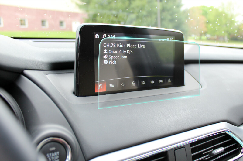 Crystal Clear Screen Protector for 2017 Mazda CX-9 Vehicle Navigation