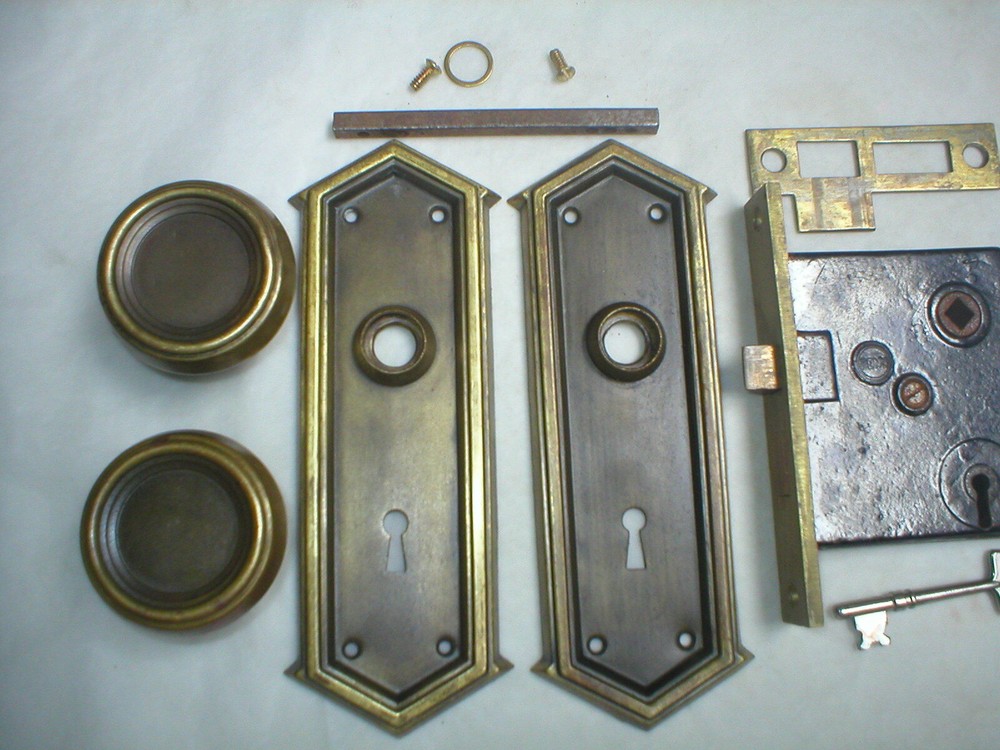 Antique Craftsman Era Door Hardware