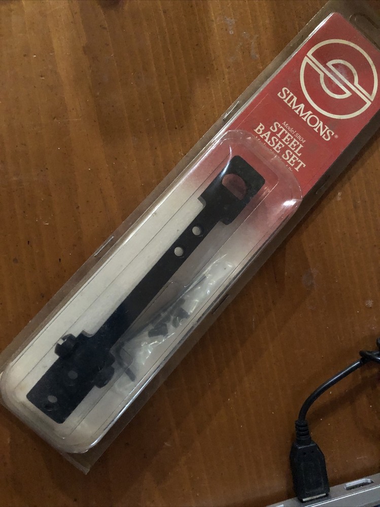 Simmons Steel Scope Base Set Model SB04
