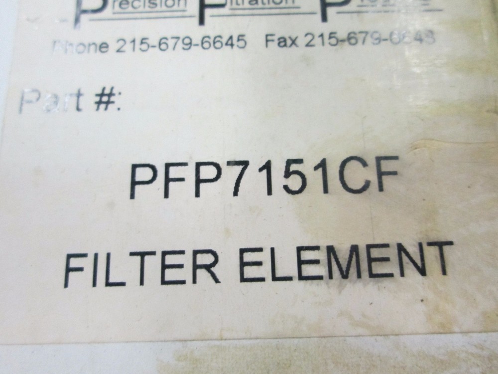 Hankison Filter Element PFP7151CF (NIB)