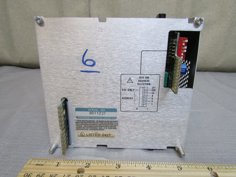 Tektronix Oscilloscope Plugin Module SI-5010 Programmable Scanner s/n B011237