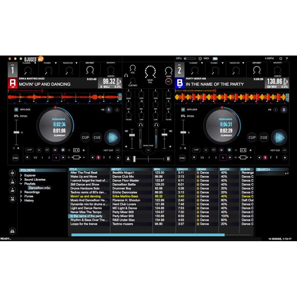 Hercules Universal DJ, Bluetooth & USB DJ Controller with Tablet & Smartphone