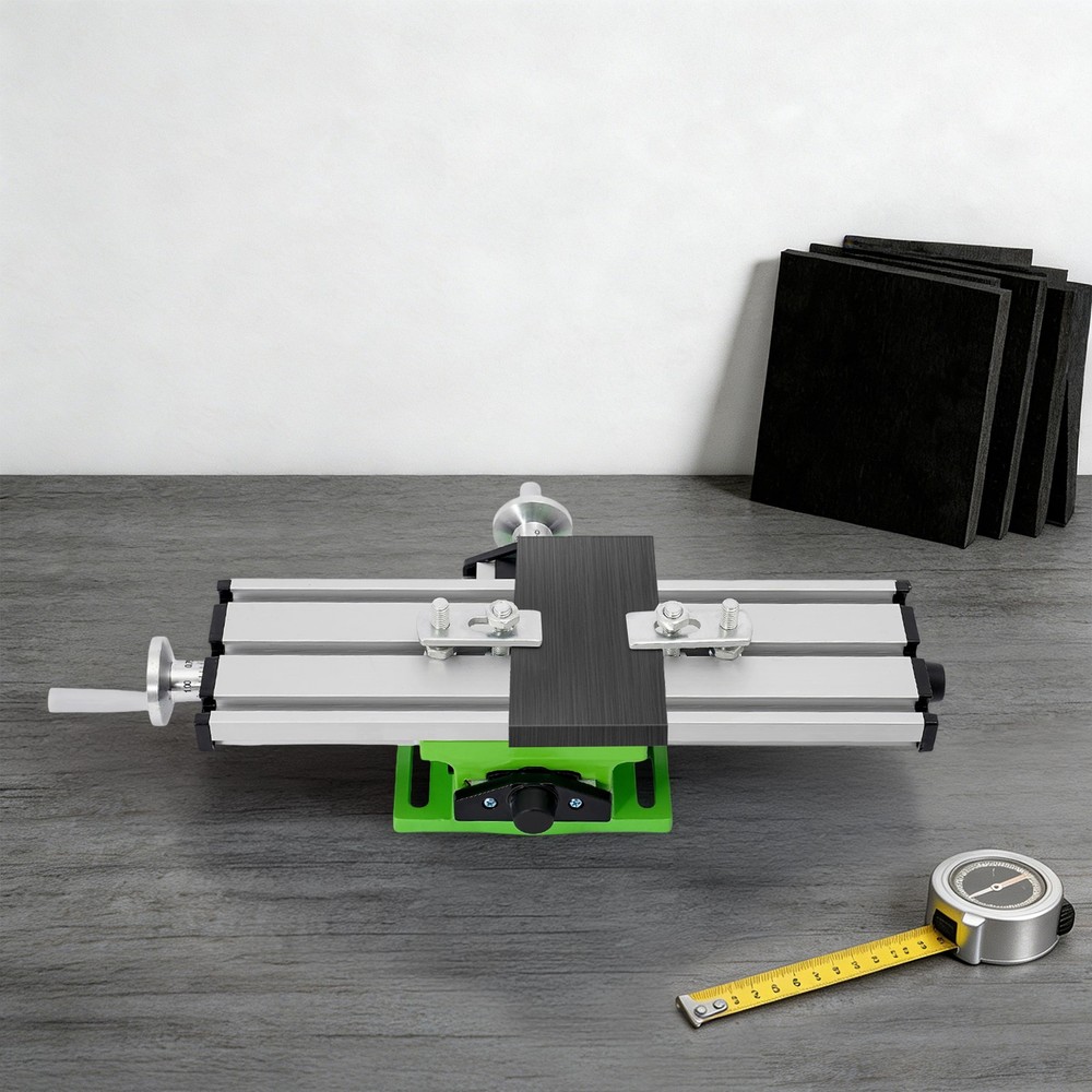 Cross Slide, Drill Press Bench, Axis Mill Machine Work Table, Compound Vise Vice