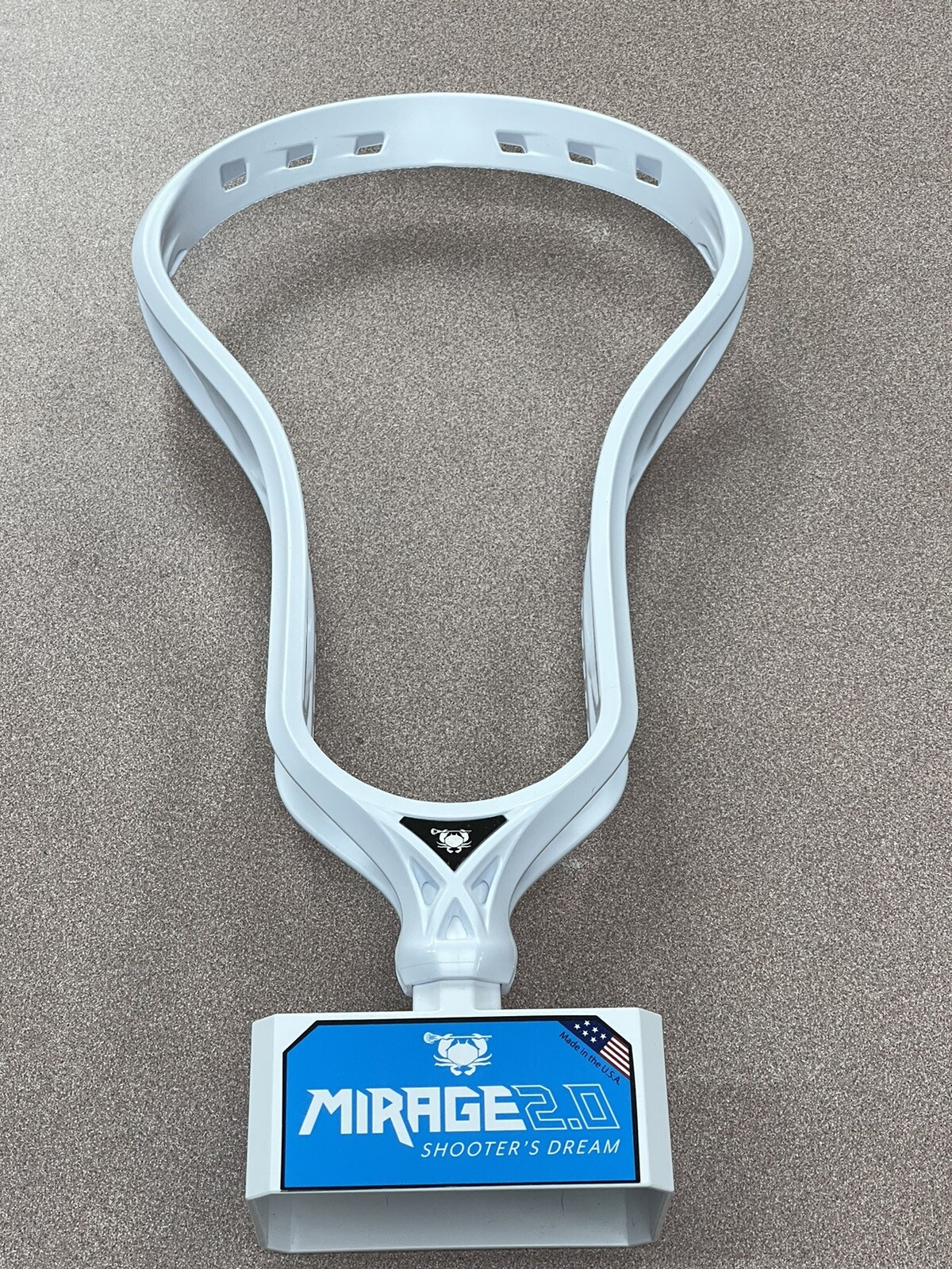 Mirage 2.0 Shooter’s Dream ECD  Lacrosse White￼ 300701 White Unstrung **NEW**