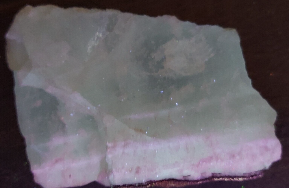 Shortwave & Longwave UV Fluorescent Ulexite from Boron Open Pit Mine CA Minerals