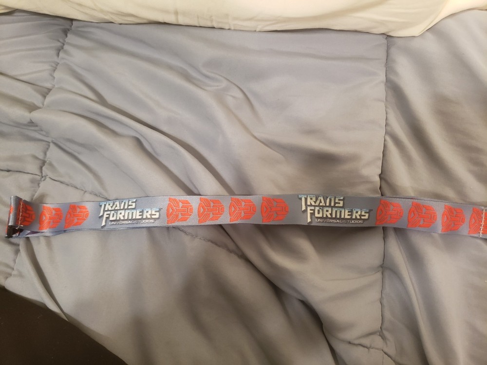 Universal Studios Transformers Shields Lanyard NEW
