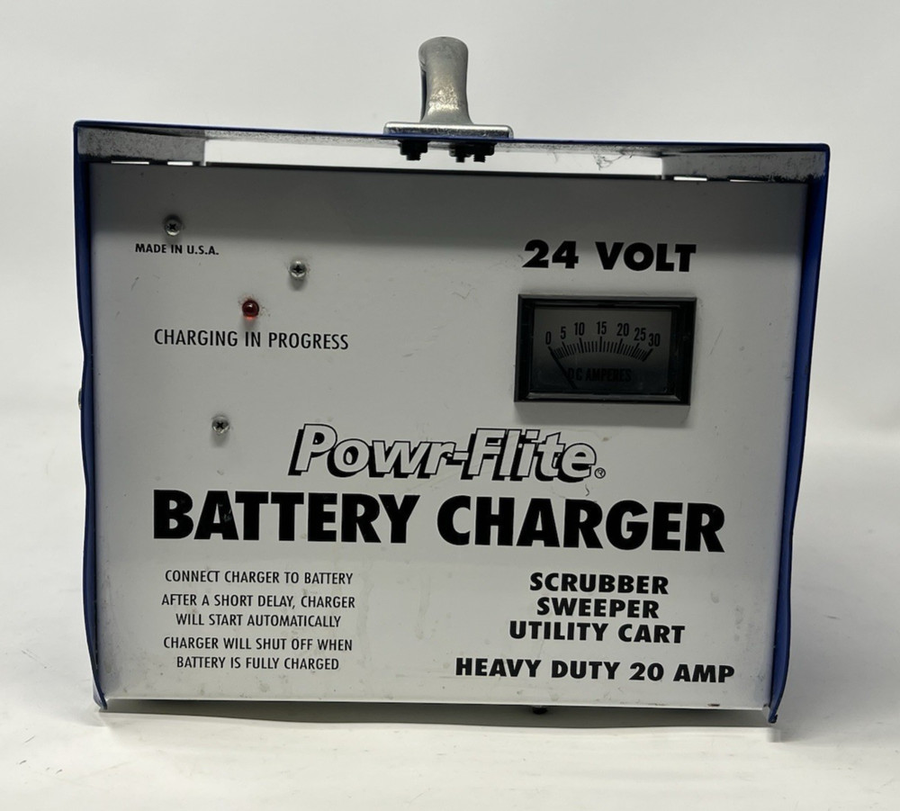 Powr-Flite EC24 - Charger,24V,20A, - Untested
