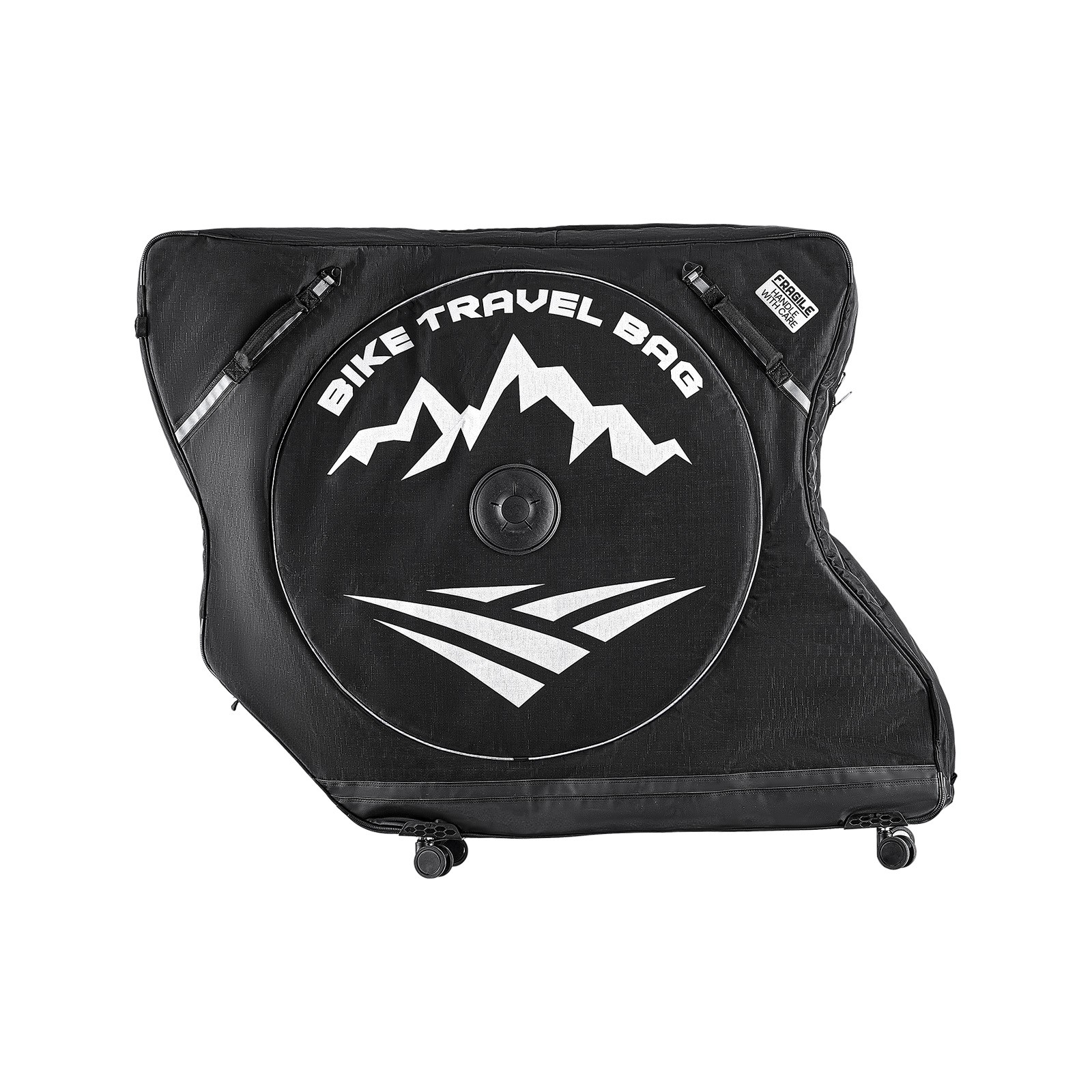 VEVOR Bike Travel Bag Wheelbase 37-42 in 600D Bicycle Storage Carry Bag