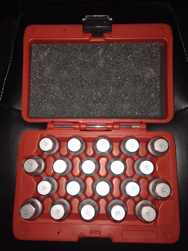 Lock Technology 4170 Porsche Wheel Master Lock Set