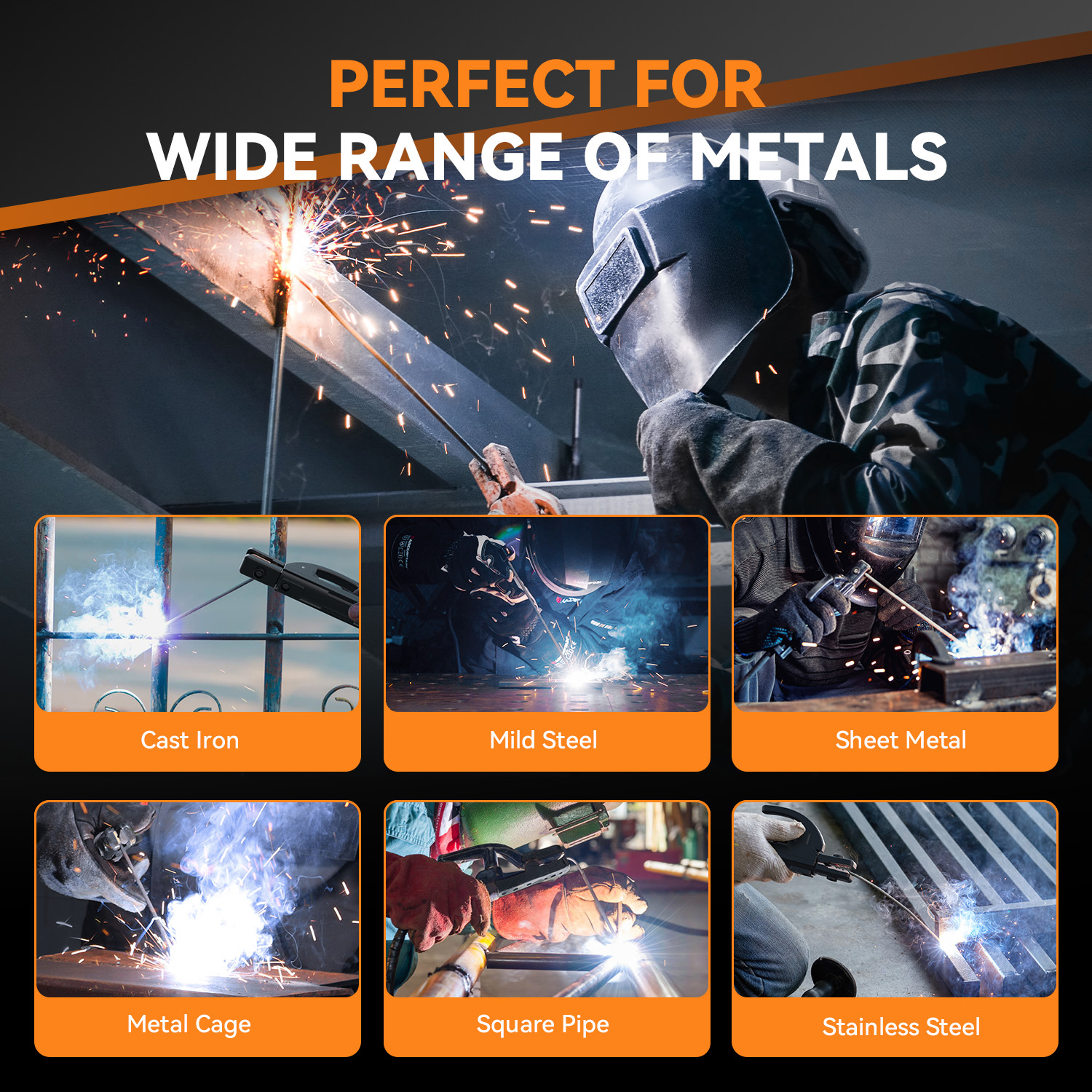 200A Stick Welder 110/220V ARC/MMA/Lift TIG Welding Machine IGBT Inverter Portab