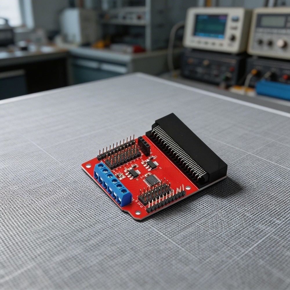 DC Motor Control Expansion Board Compatible with Tiny:bit Microcontroller