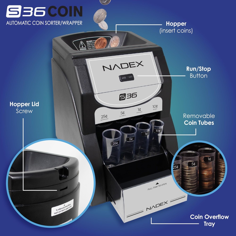 36SE Coin Sorter