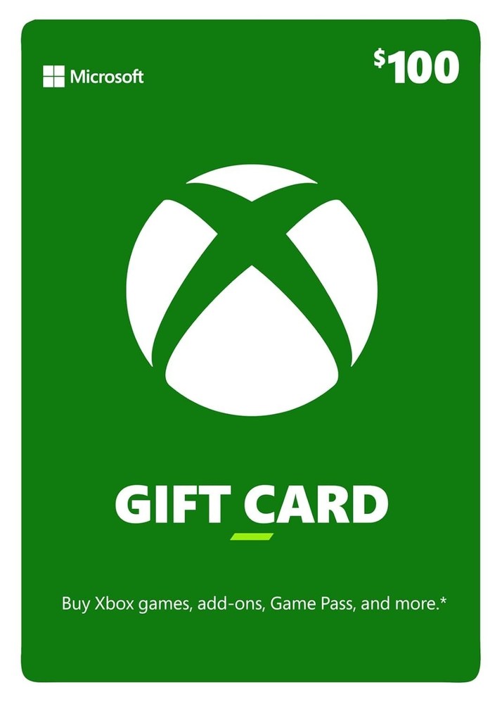 Microsoft Xbox $100 Gift Card (Physical Delivery)