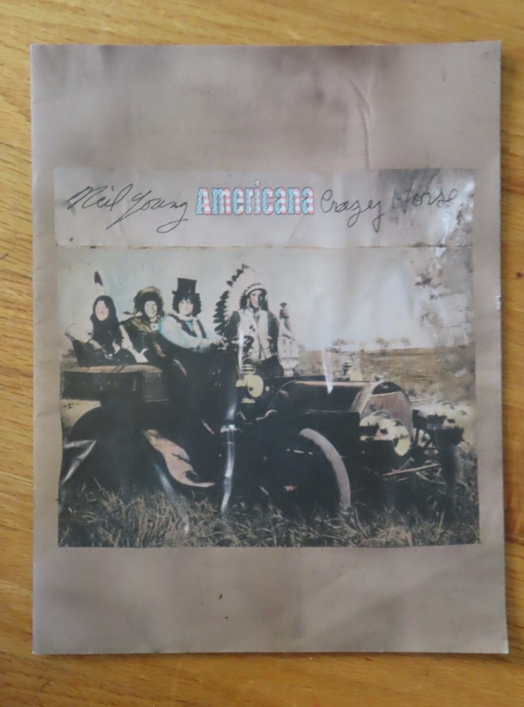 2012 NEIL YOUNG "Americana" CRAZY HORSE Insert Booklet "Oh Susannah" Clementine
