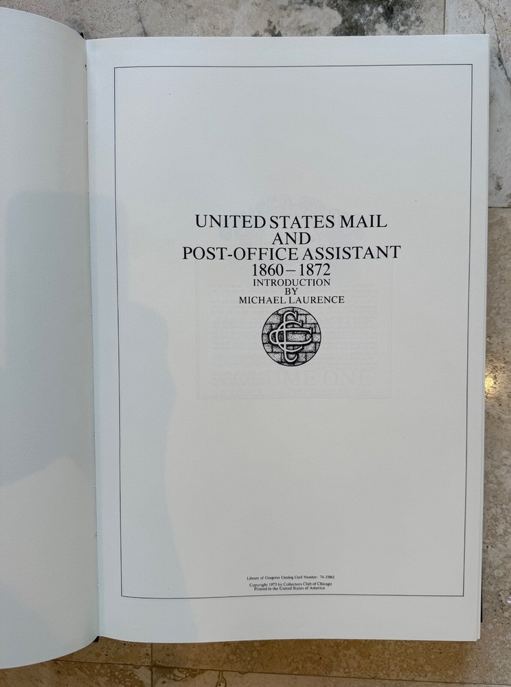 NEW PERFECT SET w/SLIPCASE - HOLBROOK UNITED STATES MAIL & POST OFFICE ASSISTANT