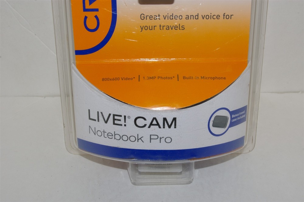 Creative Live Cam Notebook Pro Webcam NEW
