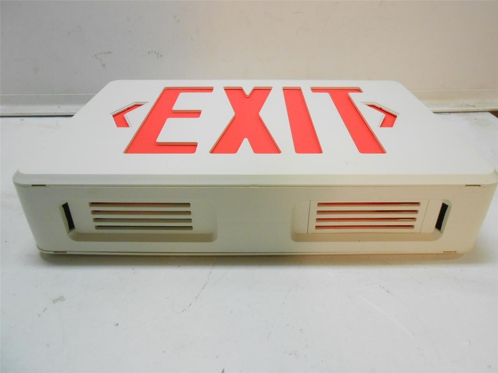 DUAL LITE EMERGENCY EXIT SIGN KSR-LED