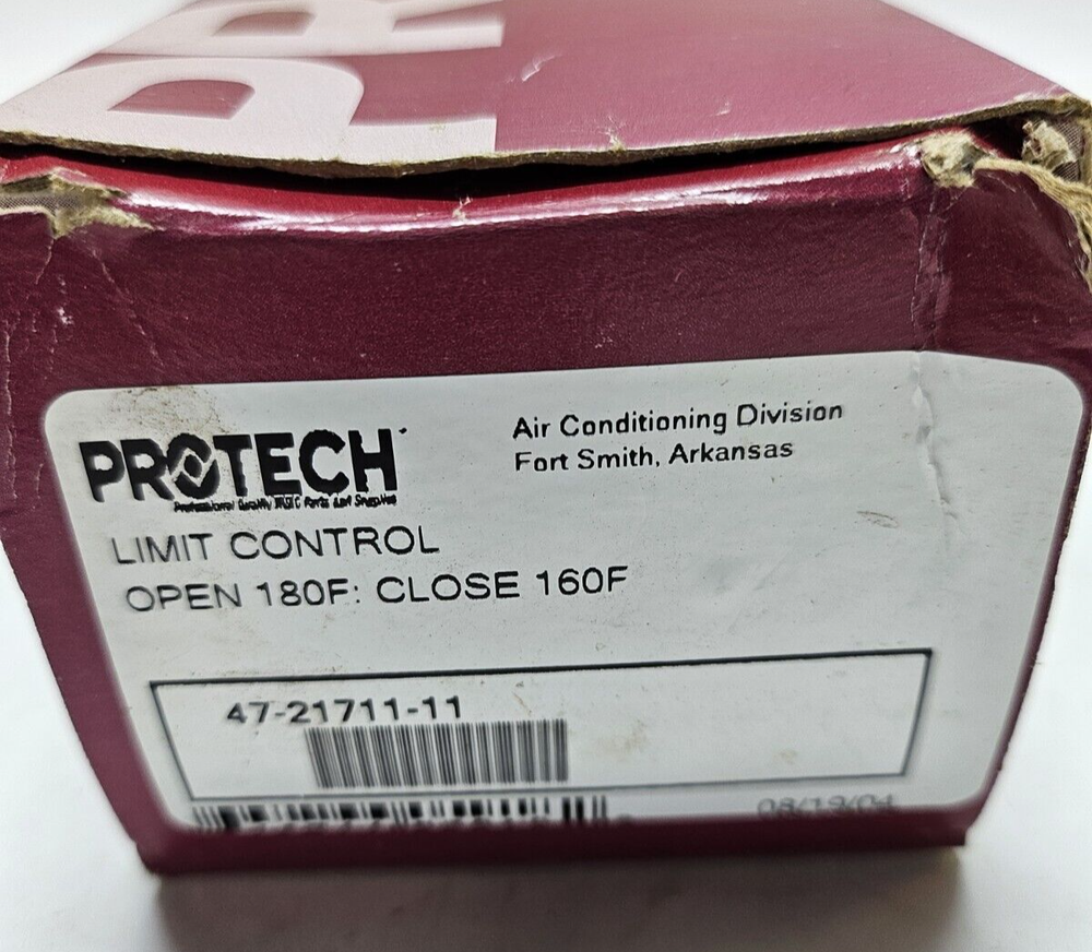 ProTech 47-21711-11 Limit Control Open 180F Close 160F