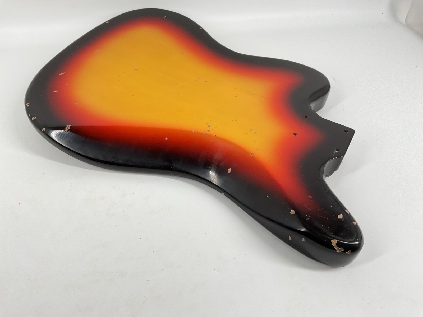 MJT Official Custom Vintage Aged Nitro Guitar Body Mark Jenny VTJG 3-Tone Burst